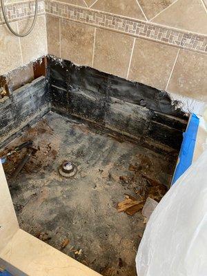 Shower Pan Repalcement