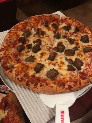 Meatball Pizza