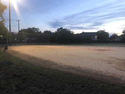 Softball fields