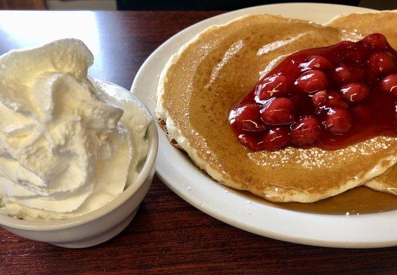 Cherry Pancakes