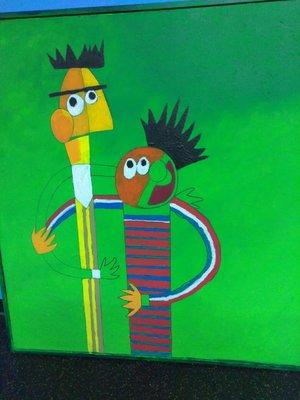 Impressionist Bert & Ernie