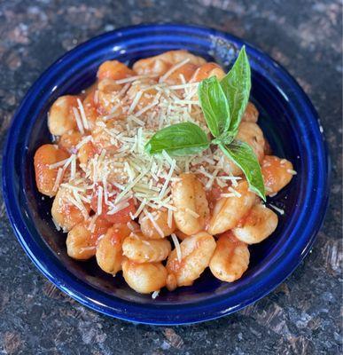 Gnocchi with marinara both purchased from Windmill Market