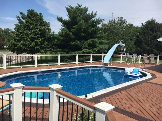 Composite Pool Decks