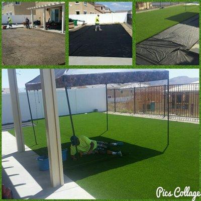 1100 sqft of Artificial Turf  (moreno valley,CA)