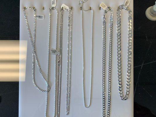 Sterling silver chains!