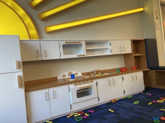 Play kitchen In children's room