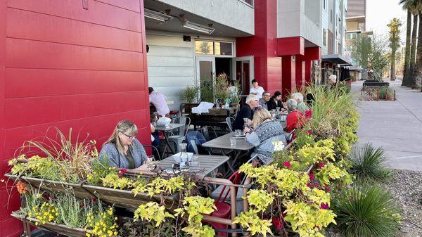 Patio seating