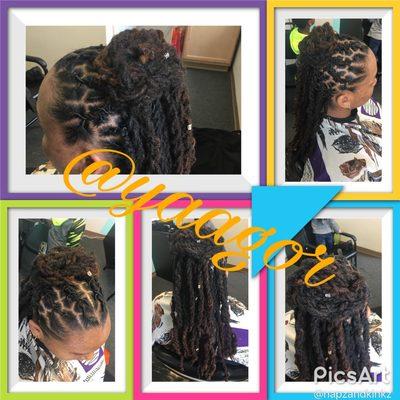 Locs retwist