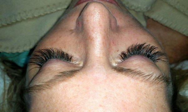 Long luscious lashes