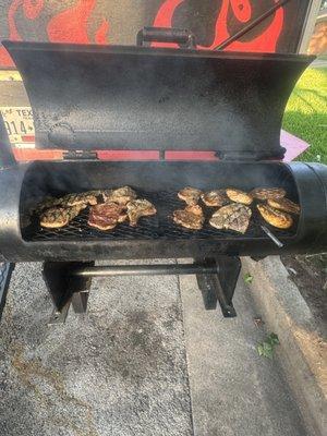 BBQ food truck