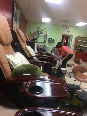 Pedicure chairs!!!