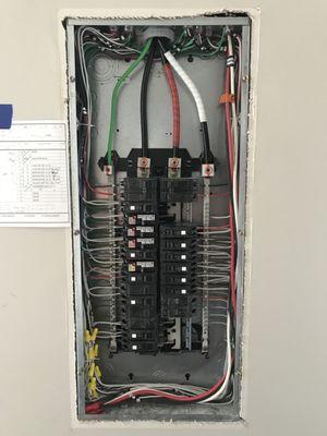 Panel board wiring