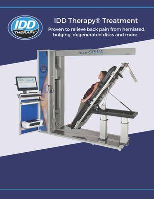 IDD Therapy Table to help heal Herniated and Bulging Discs without Drugs or Surgery