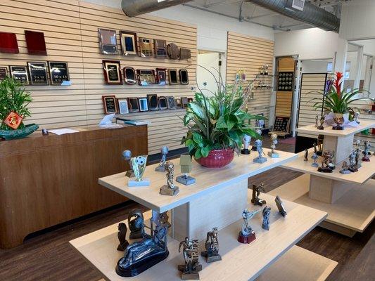 Custom Engraving Showroom