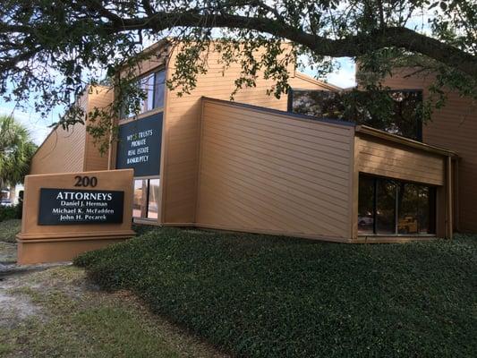 Law offices seen from Clearwater Largo Road