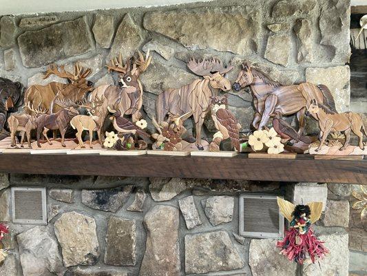 Wood carvings