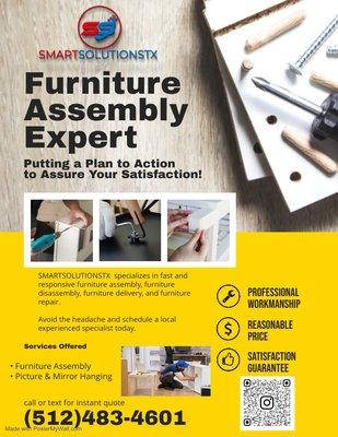 Furniture assembly services