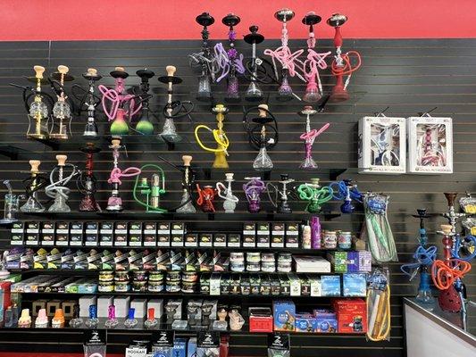 Hookah , sheesha flavors and accessories