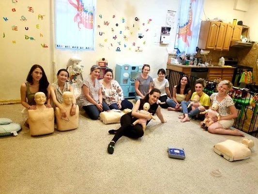 CPR/AED+First Aid class @Zusin Family Daycare(Brooklyn,NY)