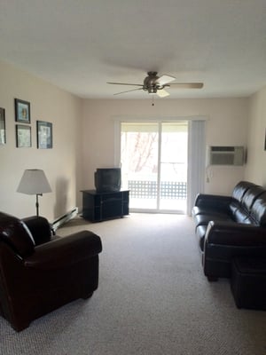 Cozy living room in Holyoke, MA