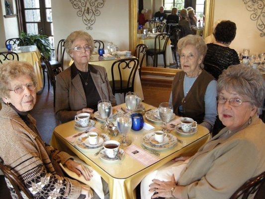 Senior Adult Tea at the Dallas Arboretum