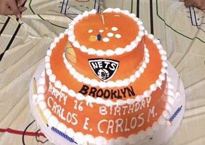 Brooklyn Nets Themed Dominican Cake