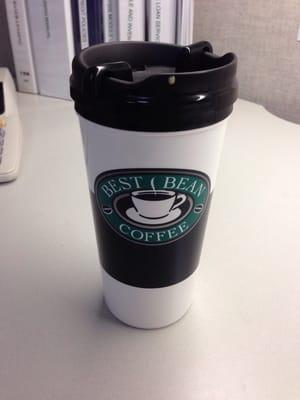 Free mug and coffee