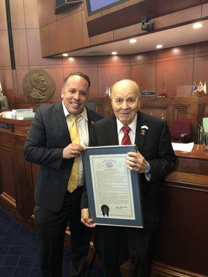 At the Nevada Legislature in 2019.