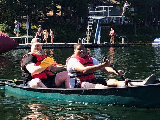 Giants in a boat! Summer Camp 2022