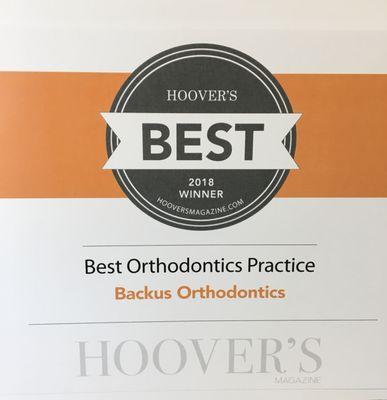 Winner of 2018 Hoover's Best!