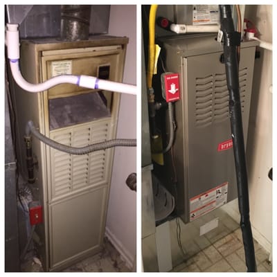 A quick and quality furnace upgrade.