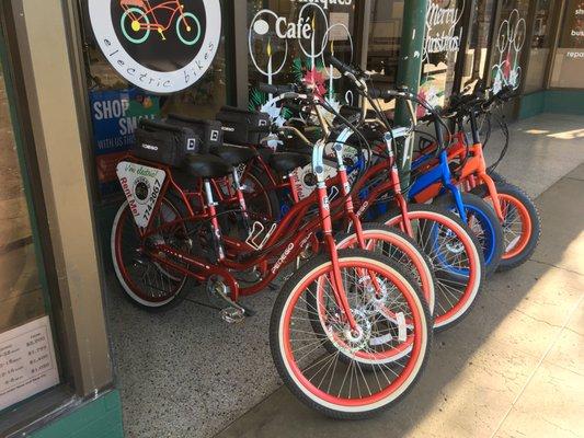 Rental bike fleet