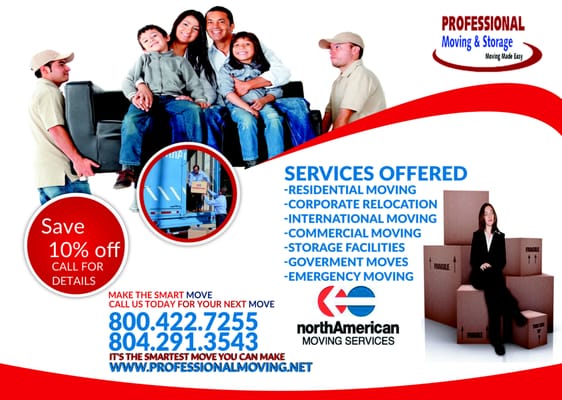 Professional Moving & Storage