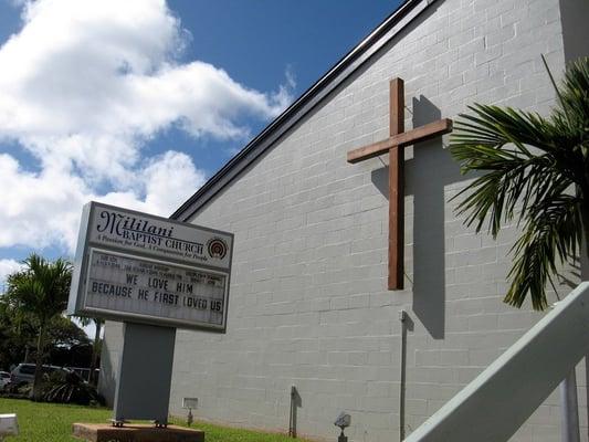 Front of Mililani Baptist Church