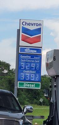 Gas price going down!!!
Diesel price $4.49!!