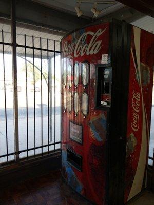 Coke machine.