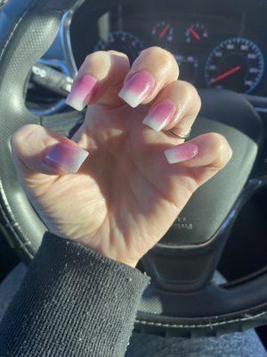 My nails were done by Andy at Madison Nails!