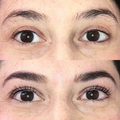 Brow Tailoring & Tint
Keratin Lash Infusion & Tint