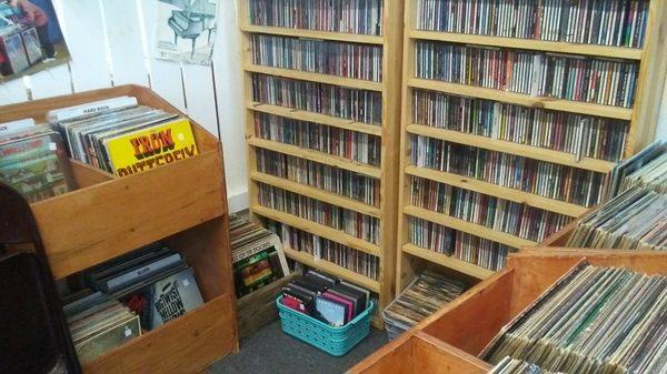 We have expanded and now carry over 2000 LPs and 1000 CDs.