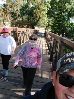 5k to Monterey walking Club participants. 10000 steps a day at different locations to get them done with friends.