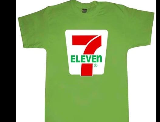 I got this cool shirt and slurpee at 711 on 7-11 plus the slurpee Was free!!