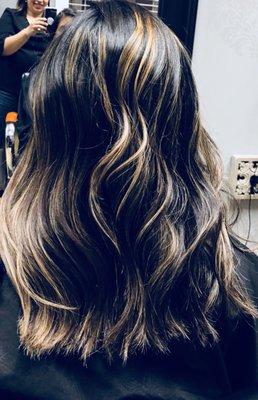 Balayage and hairstyle by Ana