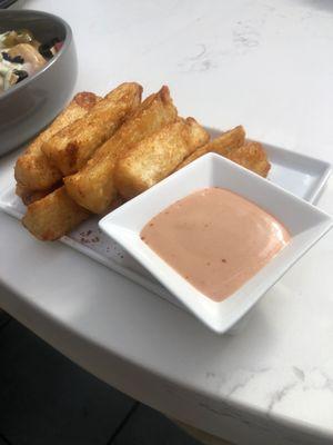 Yucca fries - yummy