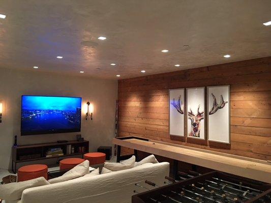 Residential theater and lighting control