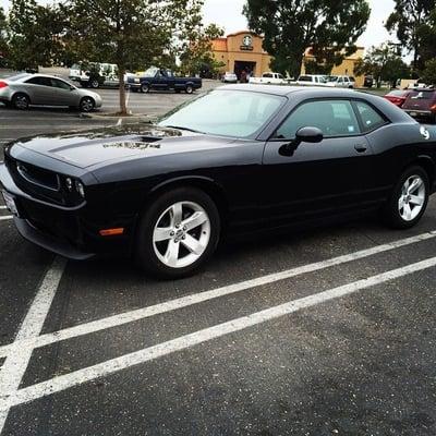 Go with the Challenger! It's way more fun than a Toyota!