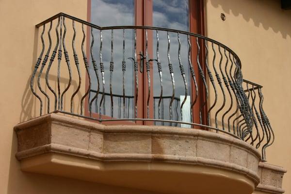 Balcony rail