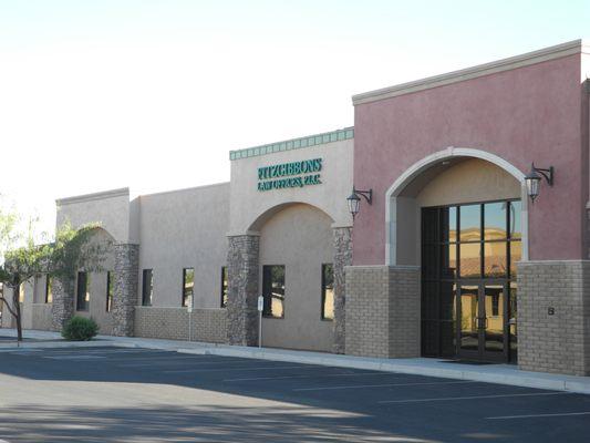 Fitzgibbons Law Offices on Cottonwood Lane at Trekell Road in Casa Grande.