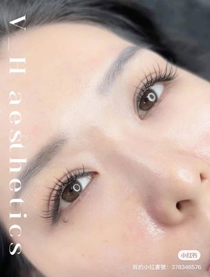 Eyelashes extensions