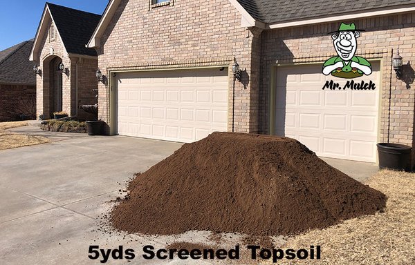 Rich Mix Garden Soil Topsoil Dirt delivered in OKC, Oklahoma City, Moore, Norman OK