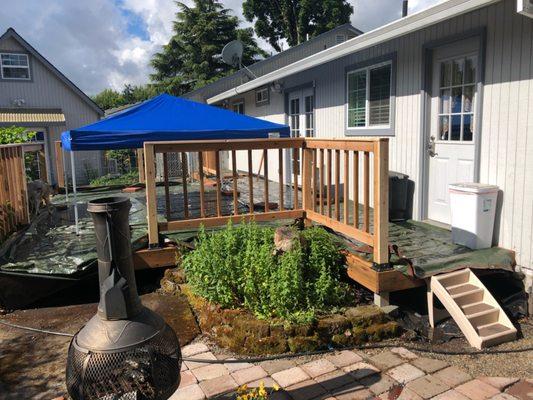 Deck Replacement June 2018